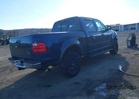 2002 Ford F-150 Lariat/Xlt from USA, damaged, VIN 1FTRW08L02KD19328
